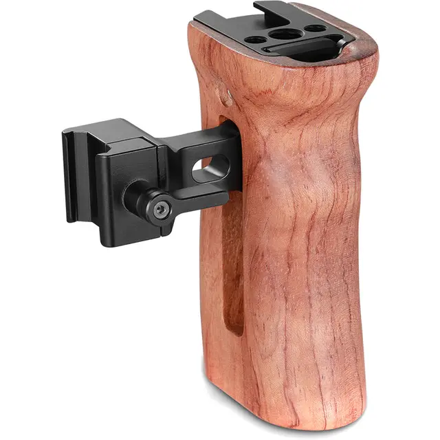 SmallRig 2187 Wooden NATO Side Handle Sidehåntak for Cage 