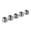 SmallRig 1610 New Thread Adapter med 1/4&quot; til 3/8&quot; gjenger - 5-pakning