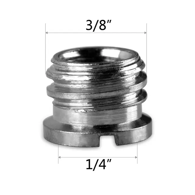 SmallRig 1610 New Thread Adapter med 1/4" til 3/8" gjenger - 5-pakning 