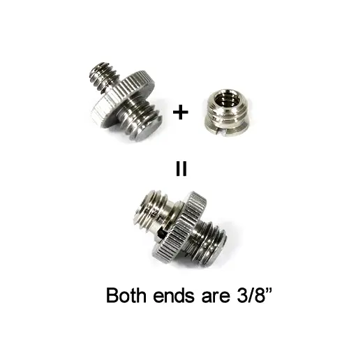 SmallRig 1610 New Thread Adapter med 1/4" til 3/8" gjenger - 5-pakning 