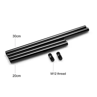 SmallRig 1659 Rod Pack 6pk 20+30cm (=50cm) alu- r&#248;r i 15mm