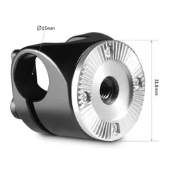 SmallRig 1686 15mm Rod Clamp Arri Rosett Enkel R&#248;rklemme for Arri festesystem