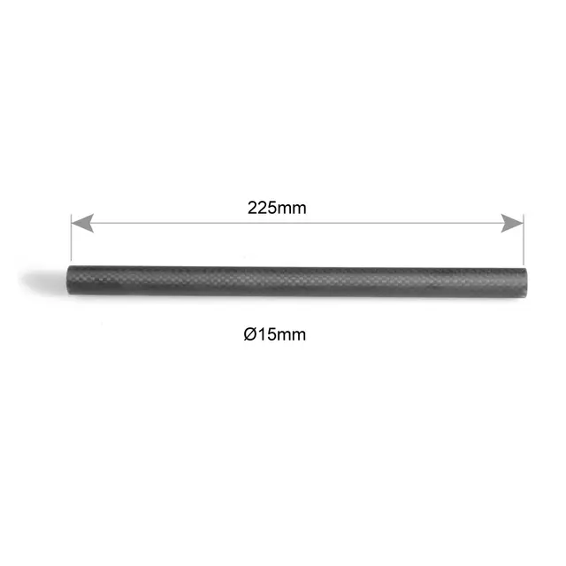 SmallRig 1690 Carbon Fiber Rods 22.5cm 2 Stk 22,5cm Rør 15mm 