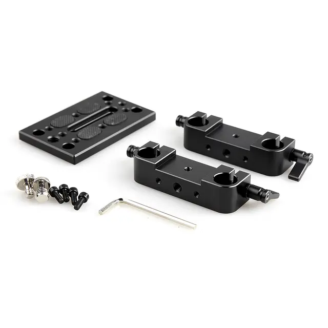 SmallRig 1775 Baseplate Dual 15mm Clamp 15mm Rail Support 
