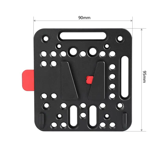SmallRig 1846C V-Lock Assembly Kit V-Mount feste med Han/Hun 