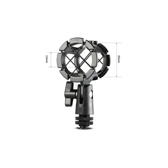 SmallRig 1859 Univ Mic Shock Mount Adpt Mikrofonfeste med demping 