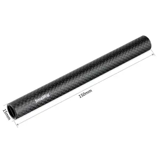 SmallRig 1872 Carbon Fiber Rods 15 cm 2 Stk 15cm R&#248;r 15mm