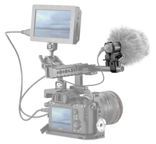 SmallRig 1993B Universal Shotgun Mount Mikrofonholder 