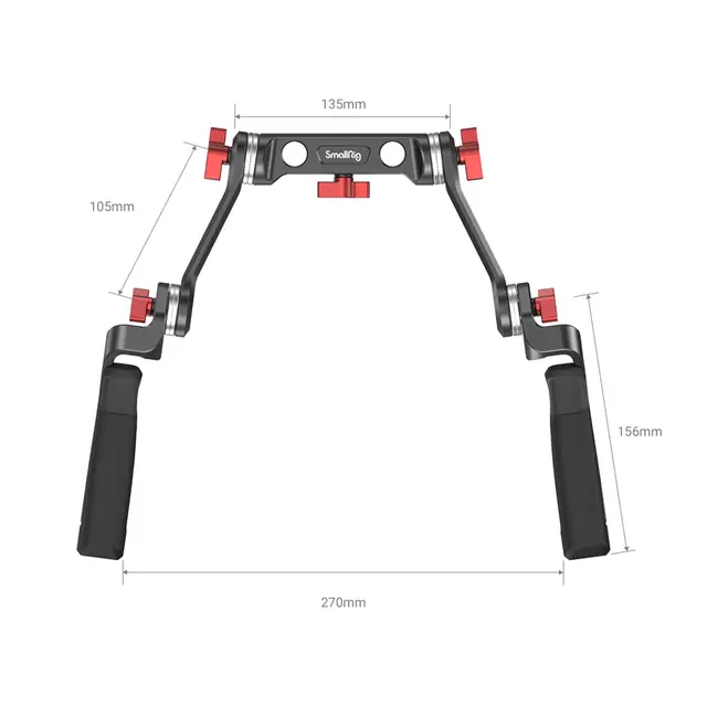 SmallRig 2002 Handle Kit Rosette Cheese Short Arm 