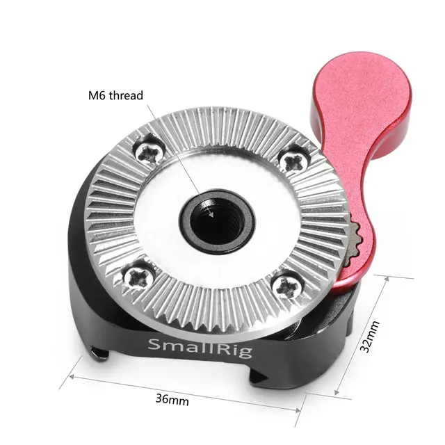 SmallRig 2046 Nato Clamp Arri Rosette Nato Rail klemme 