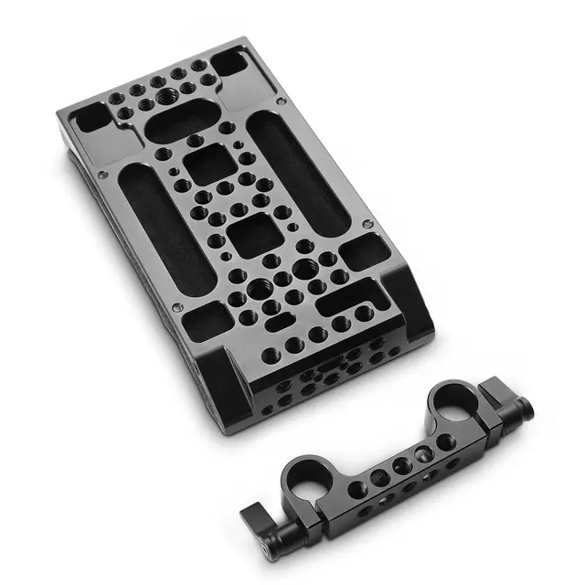 SmallRig 2077 Universal Shoulder Pad with 15mm RailBlock 