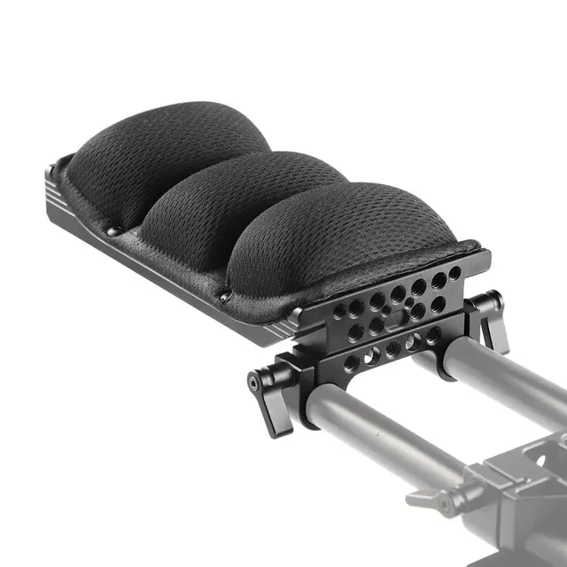 SmallRig 2077 Universal Shoulder Pad with 15mm RailBlock 