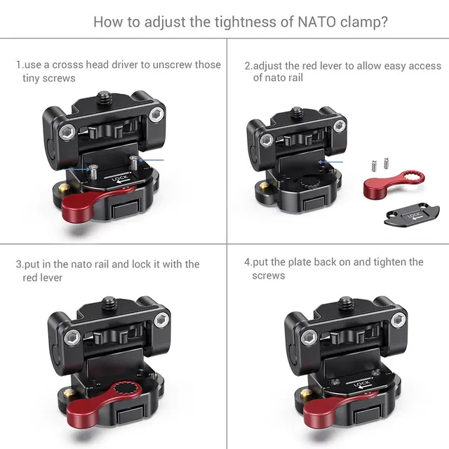 SmallRig 2100 Monitor Holder m/NatoClamp 