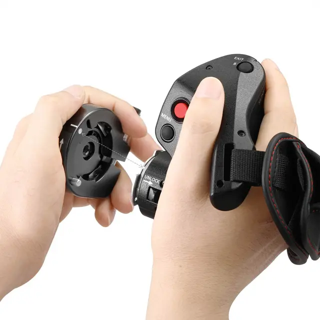 SmallRig 2137 Panasonic Eva1 Handgrip Ad EVA 1 grep Med Arri Rosette 