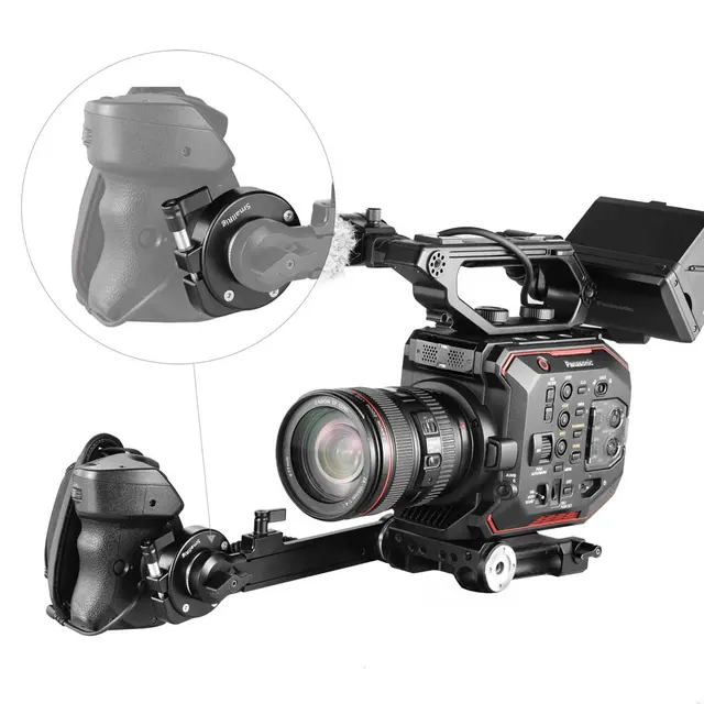 SmallRig 2137 Panasonic Eva1 Handgrip Ad EVA 1 grep Med Arri Rosette 