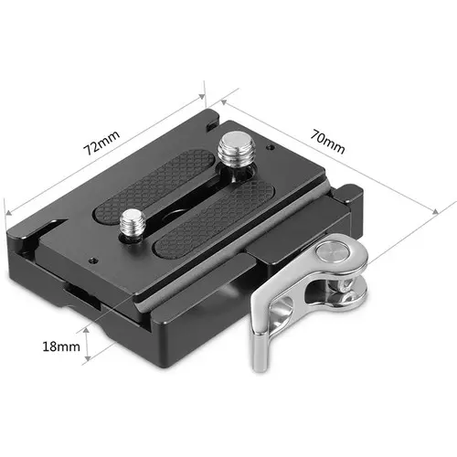 SmallRig 2144B Quick Release Arca-Type Hurtigfeste base og festeplate 