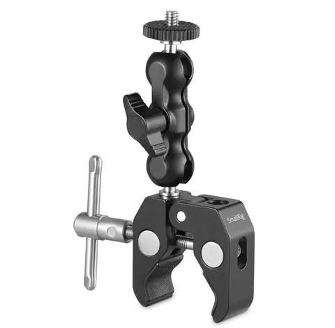 SmallRig 2164 Crab-Shaped Clamp + Arm Mini Universalklemme med Magic Arm