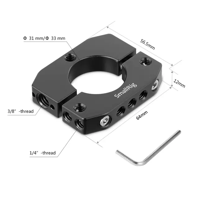 SmallRig 2170 Rod Clamp for Zhiyun Crane V2/Crane Plus 