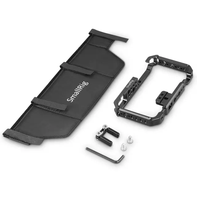 SmallRig 2177 Cage for SmallHD 501 & 502 Monitor Bur inkl sol-skjerm 