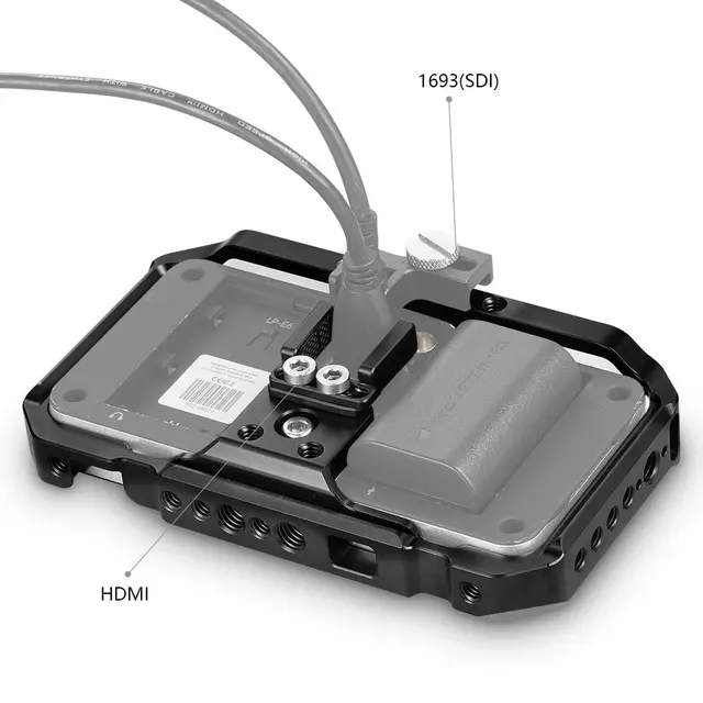 SmallRig 2177 Cage for SmallHD 501 & 502 Monitor Bur inkl sol-skjerm 