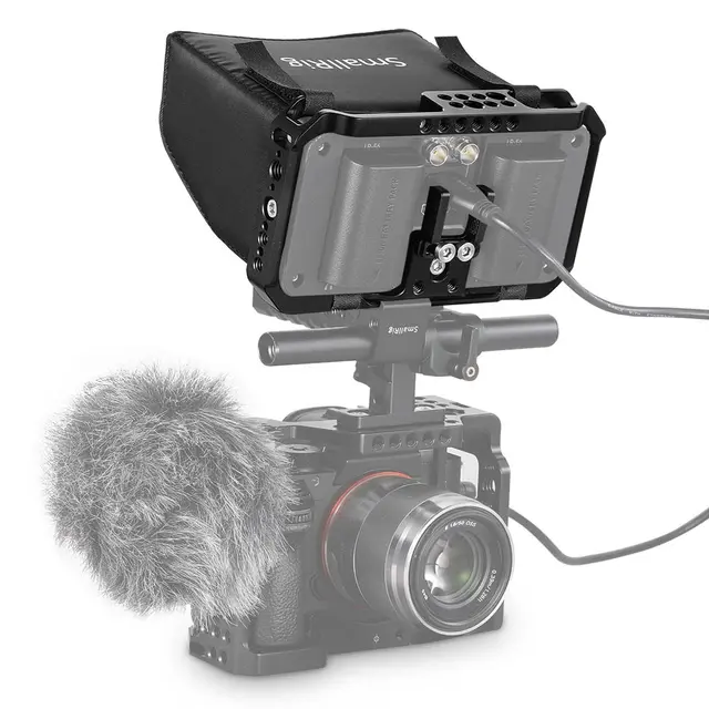 SmallRig 2177 Cage for SmallHD 501 & 502 Monitor Bur inkl sol-skjerm 