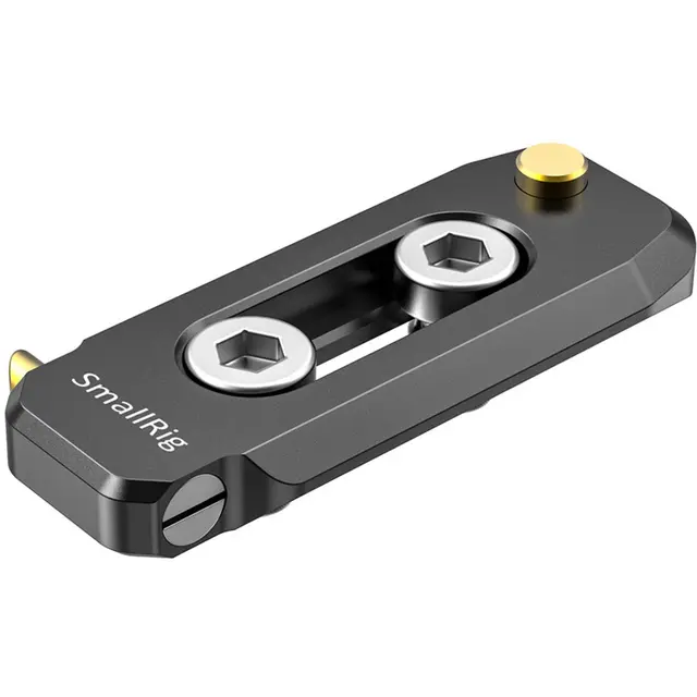 SmallRig 2468 Low Profile Nato Rail 50mm 50mm Lavprofil festeskinne 