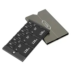 SmallRig 2832B Memory Card Case Plass til 3 SD og 6 MicroSD