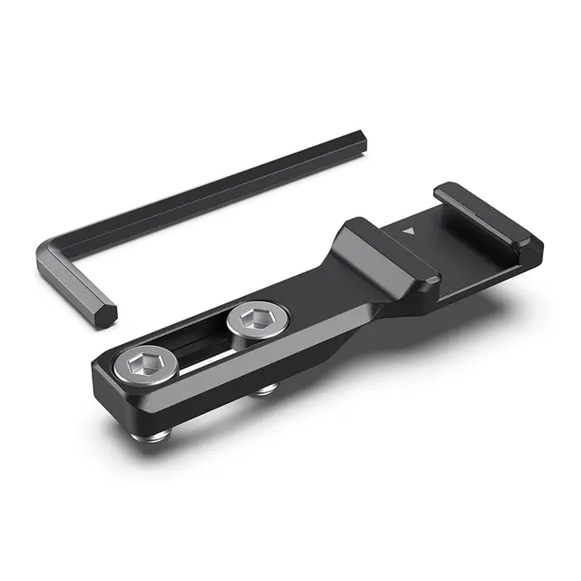 SmallRig 2879 Cold Shoe Extension Plate til cage. Forskyver blitsskofestet 
