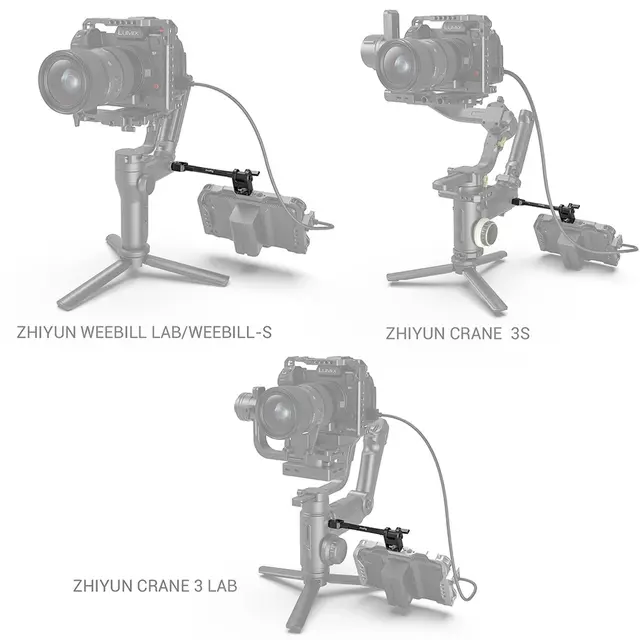 SmallRig 2889 Adjustable Monitor Mount for Gimbals 
