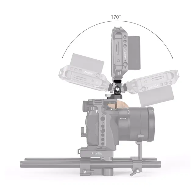 SmallRig 2903 Swivel and Tilt Adjustable Monitorholder ARRI-Mount 