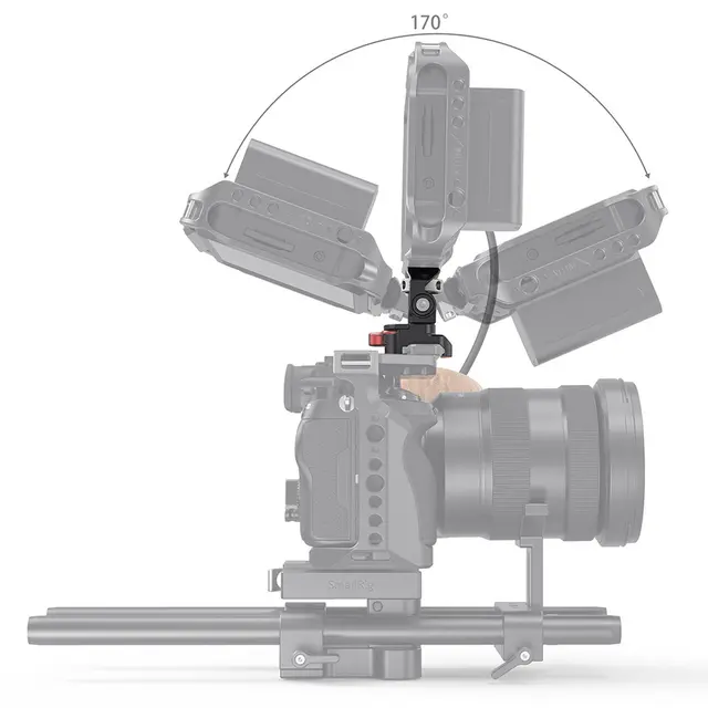 SmallRig 2906 Swivel/Tilt Monitor Mount Feste for monitor med NATO-Mount 