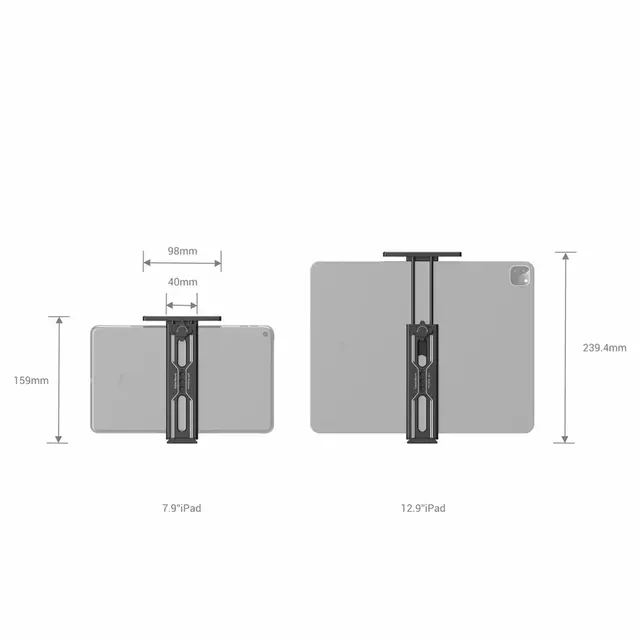 SmallRig 2930 Tablet Mount for iPad Unversal stativholder for nettbrett 