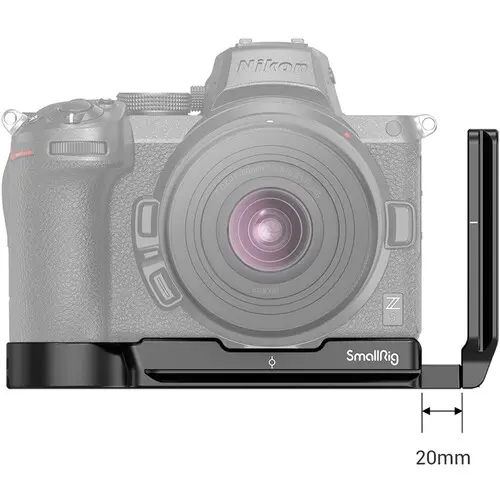 SmallRig 2947 L-Bracket Nikon Z5/Z6/Z7II Vinkelskinne Arca Swiss Nikon Z5/Z6/Z7 