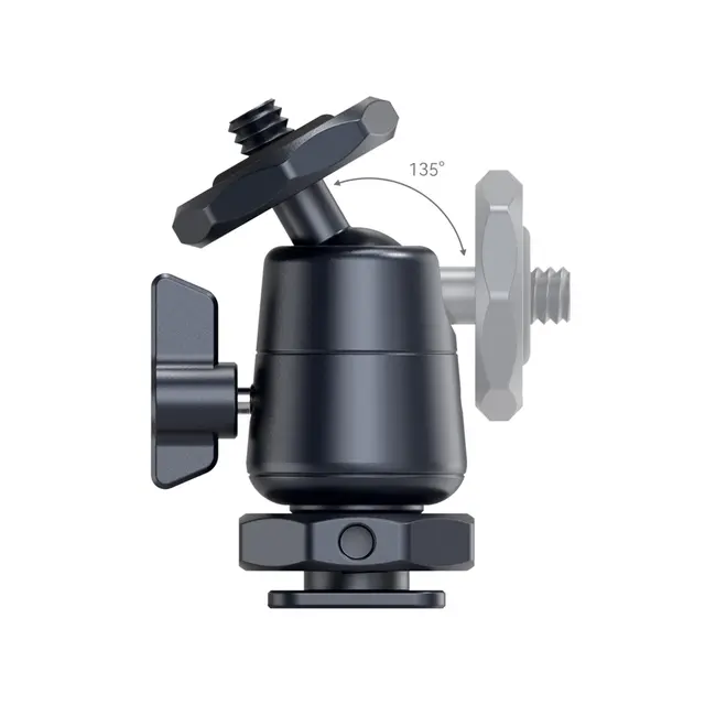 SmallRig 2948 Ball Head Mount 2stk 2pk Små kulehoder - 1/4 + Cold Shoe 