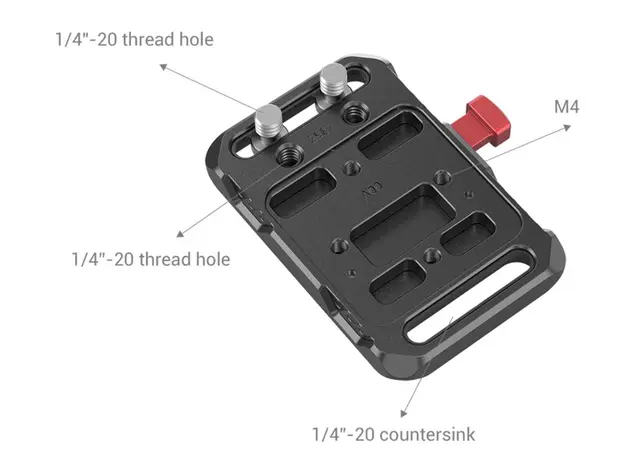 SmallRig Mini V Mount Battery Plate with Belt Clip 2990