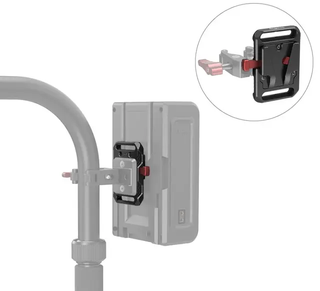 SmallRig Mini V Mount Battery Plate with Belt Clip 2990