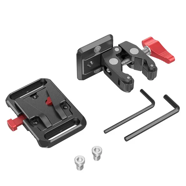SmallRig 2989 Battery Plate Mini V-Mount Med Crab Clamp 
