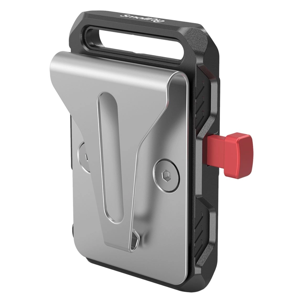 SmallRig 2990 Mini V-Mount Battery Plate Mini V-Lock festeplate med belteklips