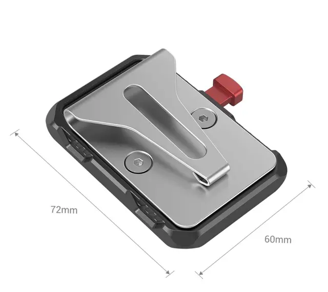 SmallRig Mini V Mount Battery Plate with Belt Clip 2990