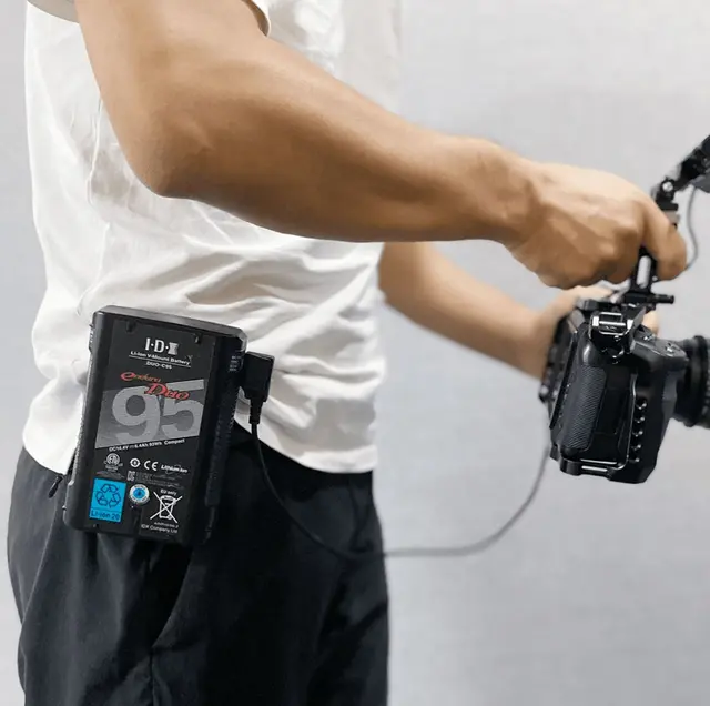 SmallRig Mini V Mount Battery Plate with Belt Clip 2990