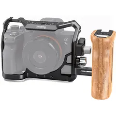 SmallRig 3008 Cage Pro Kit A7S III Kamerabur med Universal Wood Side Handle