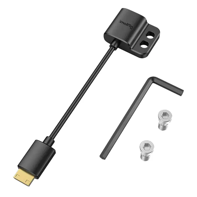 SmallRig 3020 HDMI Adpt Cable Ultra Slim 4K (C to A). Mini HDMI 