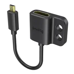 SmallRig 3021 HDMI Adpt Cable Ultra Slim 4K (D to A). Micro-HDMI