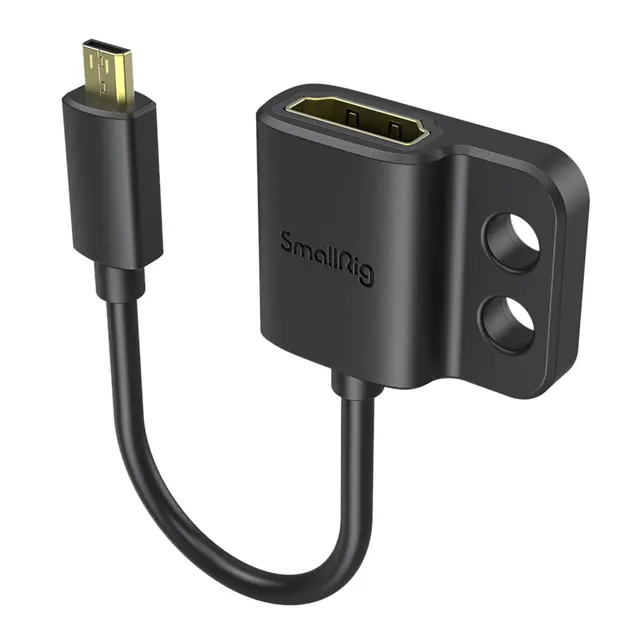 SmallRig 3021 HDMI Adpt Cable Ultra Slim 4K (D to A). Micro HDMI 