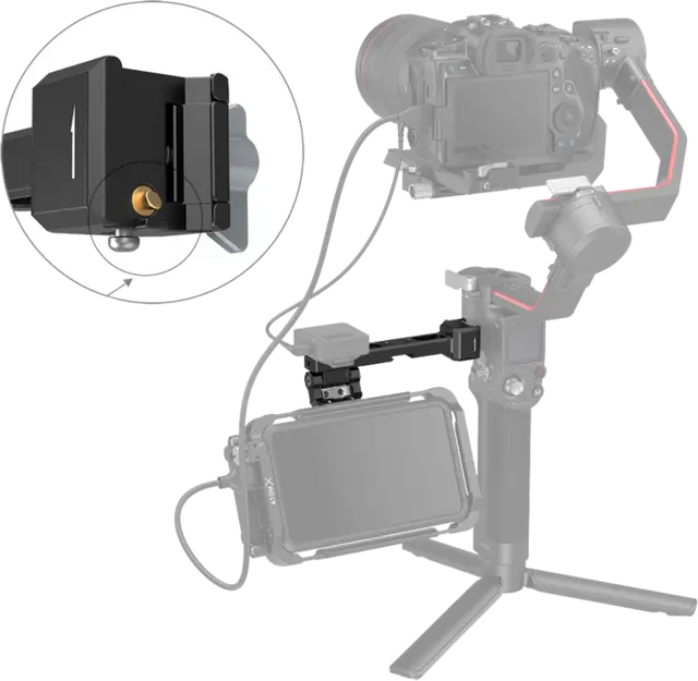 SmallRig 3026 Monitor Mount For DJI RS 2 / RSC 2 