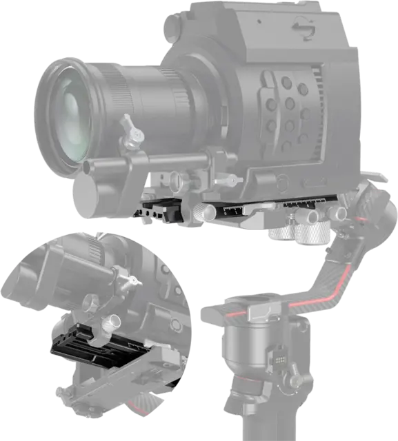 SmallRig 3031 Extented QR-Plate Festeplate Ronin RS2/RSC2 Manfrotto 