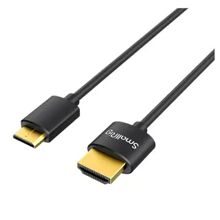 SmallRig 3041 HDMI Cable Ultra Slim 4K 55cm (C to A) Mini HDMI til HDMI