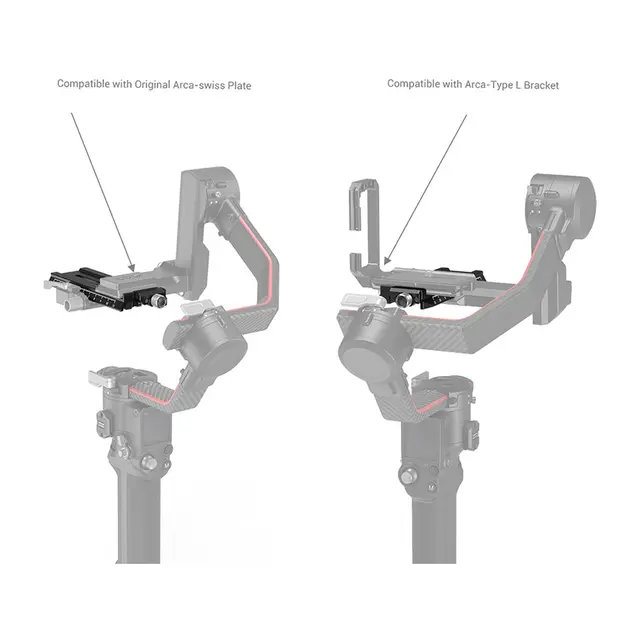 SmallRig 3061 QR-Plate for Ronin RS2/RSC2/RS3/RS3Pro 
