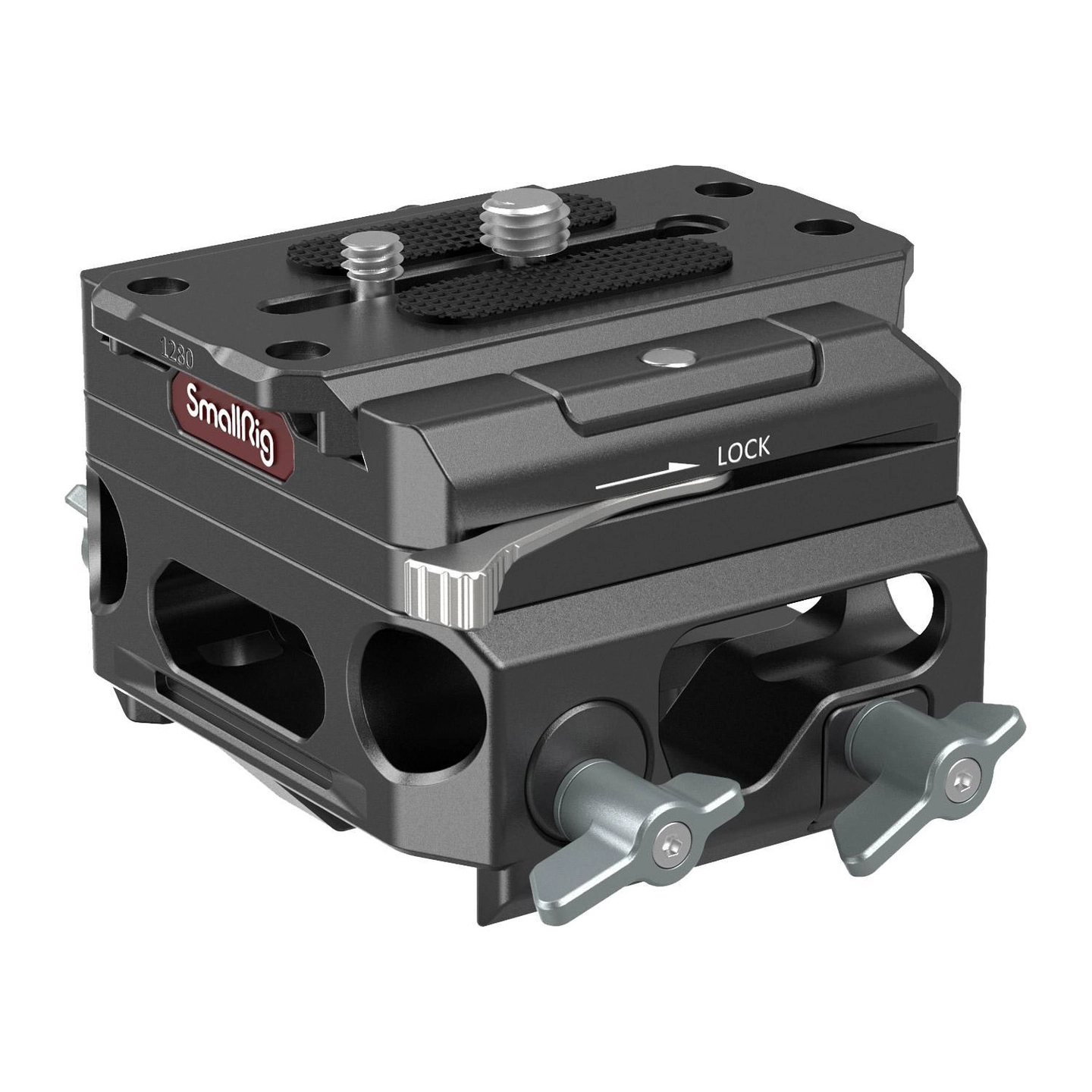 SmallRig 3067 Baseplate Lightweight m/ Dobbel 15mm rod clamp