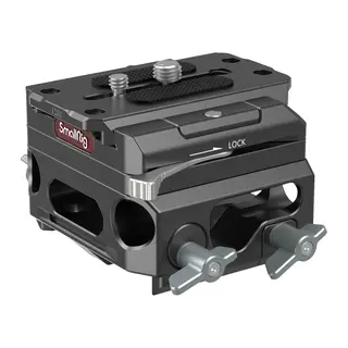 SmallRig 3067 Baseplate Lightweight m/ Dobbel 15mm rod clamp